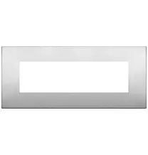 Placca  Vimar Arke' Classic 7 moduli Argento 19657.03