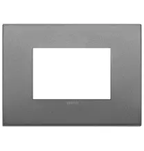 Placca  Vimar Arke' Classic 3 moduli Ardesia Matt 19653.02