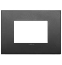 Placca  Vimar Arke' Classic 3 moduli Grafite Matt 19653.01