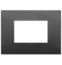 Placca  Vimar Arke' Classic 3 moduli Grafite Matt 19653.01