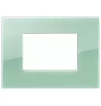 Placca  Vimar Arke' Classic 3 moduli Reflex Salvia 19653.65