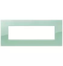 Placca  Vimar Arke' Classic 7 moduli Reflex Salvia 19657.65