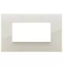 Placca Vimar Arkè Classic 4 moduli Reflex Avorio 19654.67