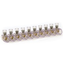 Morsetto a cappuccio 2,5mmq stecca da 10pz Master MM25
