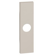 Cover Bticino Living Now sabbia per prese Tv e falso polo con uscita KM08