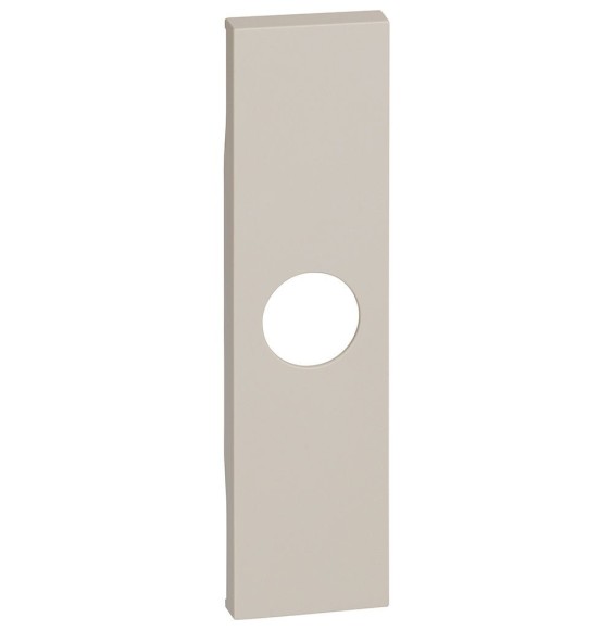 Cover Bticino Living Now sabbia per prese Tv e falso polo con uscita KM08