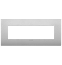 Placca  Vimar Arke' Classic 7 moduli Silver Matt 19657.79