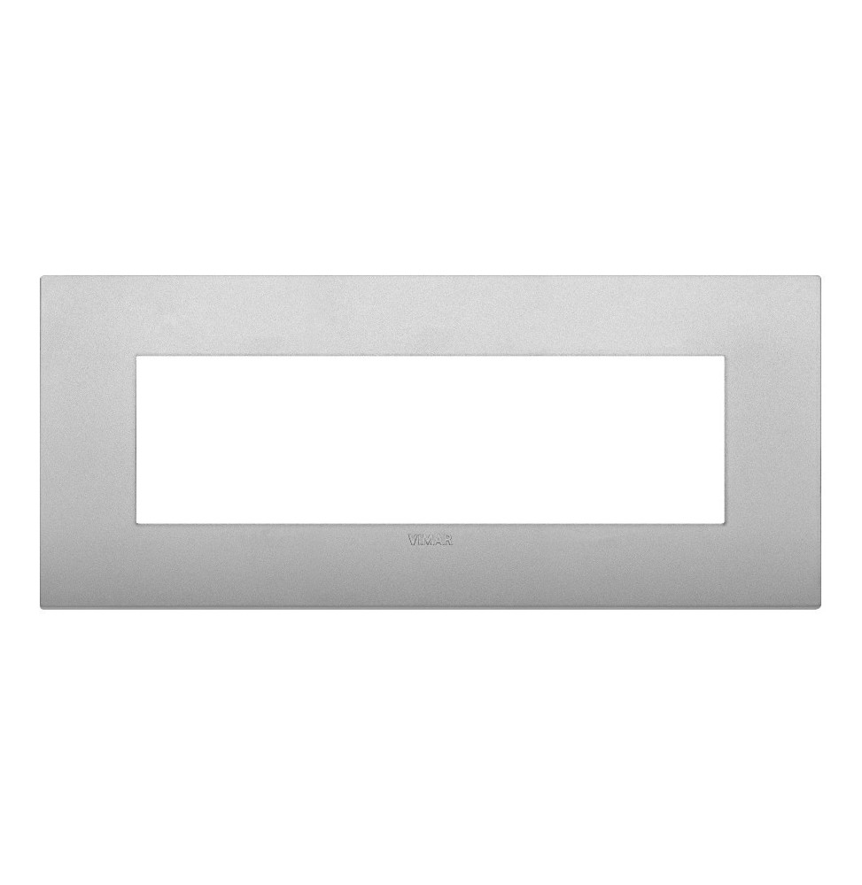 Placca  Vimar Arke' Classic 7 moduli Silver Matt 19657.79