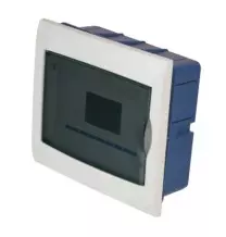 Centralino da incasso 8 moduli con porta Fume' completo di cassetta Master M04508