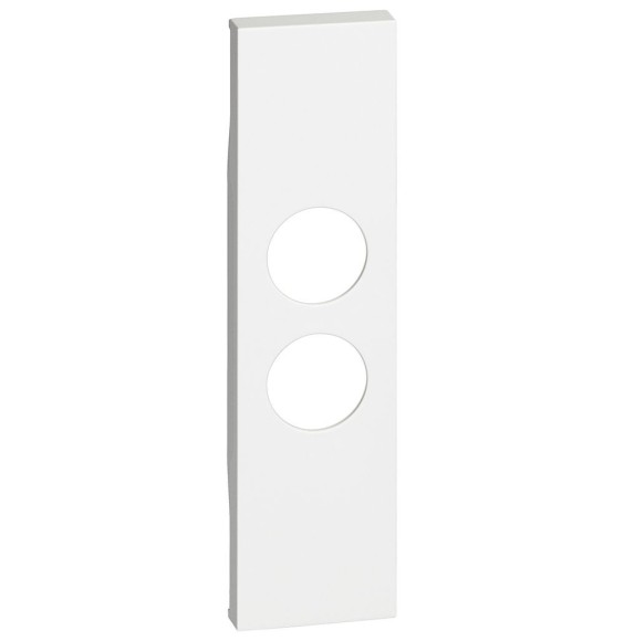 Cover Bticino Living Now bianca per prese Tv demiscelate KW09
