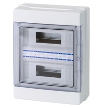 Centralino da parete stagno IP65 24 moduli con porta Fume' Master M04924-T