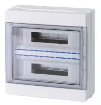 Centralino da parete stagno IP65 36 moduli con porta Fume' Master M04936-T