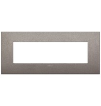 Placca  Vimar Arke' Classic 7 moduli Titanio Matt 19657.04