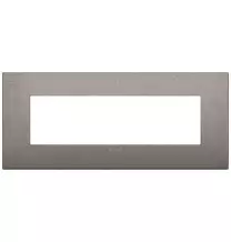 Placca  Vimar Arke' Classic 7 moduli Titanio Matt 19657.04