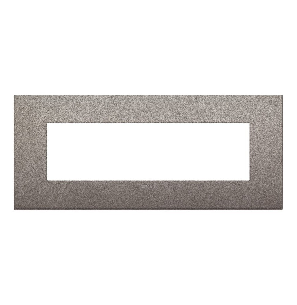 Placca  Vimar Arke' Classic 7 moduli Titanio Matt 19657.04