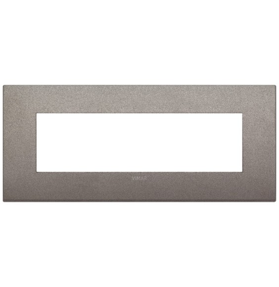 Placca  Vimar Arke' Classic 7 moduli Titanio Matt 19657.04