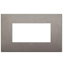 Placca  Vimar Arke' Classic 4 moduli Titanio Matt19654.04