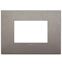 Placca  Vimar Arke' Classic 3 moduli Titanio Matt 19653.04