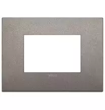 Placca  Vimar Arke' Classic 3 moduli Titanio Matt 19653.04
