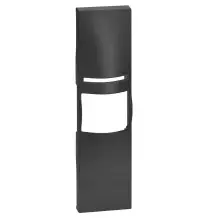 Cover Bticino Living Now nera per interruttore IR K4431 KG16