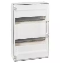 Centralino da parete porta trasparente IP40 24 Moduli Bticino F305PT24