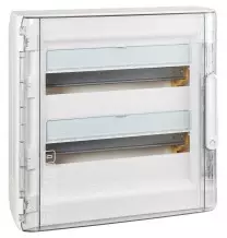 Centralino da parete porta trasparente IP40 36 Moduli Bticino F305PT36