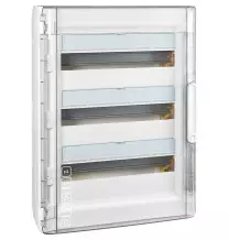 Centralino da parete porta trasparente IP40 54 Moduli Bticino F305PT54