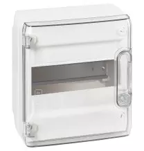 Centralino da parete porta trasparente IP40 8 Moduli Bticino F305PT8