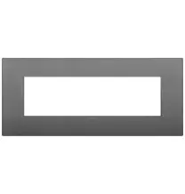 Placca  Vimar Arke' Classic 7 moduli Grigio 19657.72