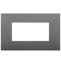 Placca  Vimar Arke' Classic 4 moduli Grigio 19654.72