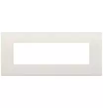 Placca  Vimar Arke' Classic 7 moduli Avorio 19657.73