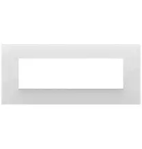 Placca  Vimar Arke' Classic 7 moduli Reflex Ghiaccio 19657.66