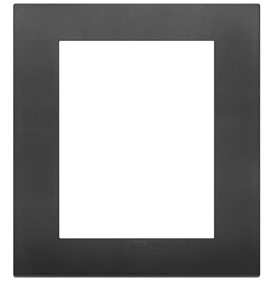 Placca  Vimar Arke' Classic 8 posti (4+4)  Nera 19668.71