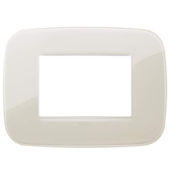 Placca Vimar Arke' Round 3 moduli Reflex Avorio 19683.67