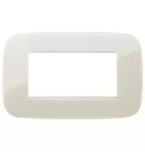 Placca Vimar Arke' Round 4 moduli Reflex Avorio 19684.67