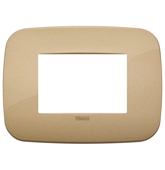 Placca Vimar Arke' Round 3 moduli  Oro Antico  19683.88