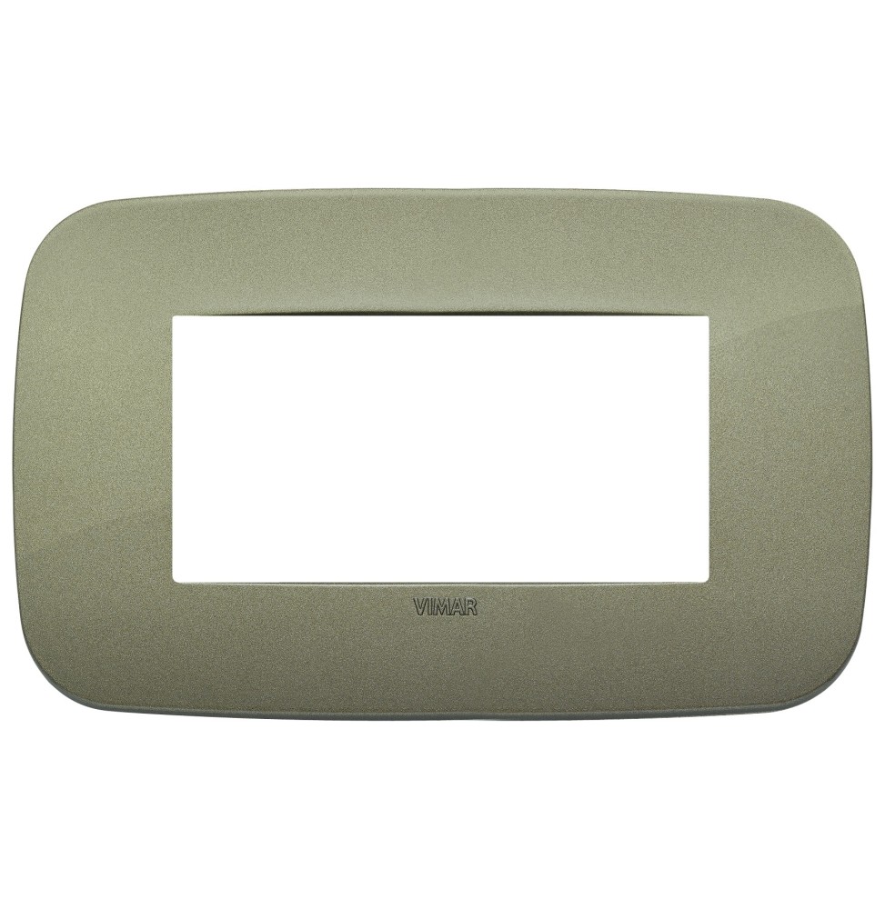 Placca Vimar Arke' Round 4 moduli Verde 19684.87