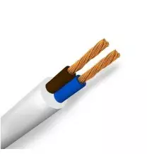 Cavo elettrico multipolare flessibile 2x0,75mmq Bianco