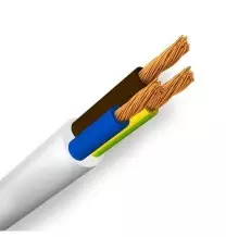 Cavo elettrico multipolare flessibile 3x0,75mmq Bianco