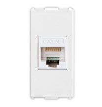 Presa di rete RJ45 Cat.5E non schermato Pixia Bianca Master 11218