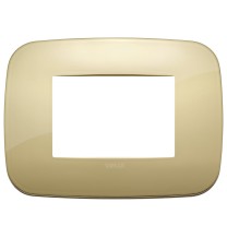 Placca Vimar Arke' Round 3 moduli Oro 19683.27