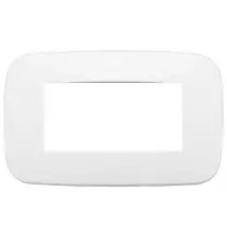 Placca Vimar Arke' Round 4 moduli  Polar Matt 19684.26