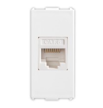Presa di rete  RJ45 Cat.6 non schermato Pixia Bianca Master 11220