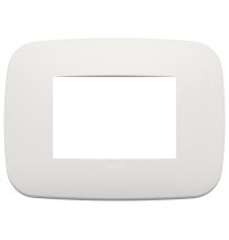 Placca Vimar Arke' Round 3 moduli Perla Matt 19683.25