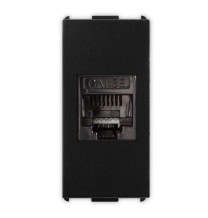 Presa di rete RJ45 Cat.5E non schermata Pixia Nera Master 14218