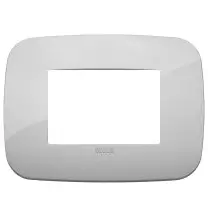 Placca Vimar Arke' Round 3 moduli Silver  19683.89