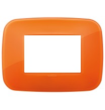 Placca Vimar Arke' Round 3 moduli Reflex Orange 19683.63