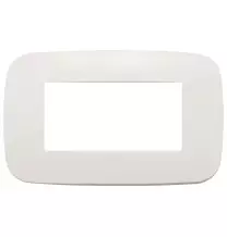 Placca Vimar Arke' Round 4 moduli Avorio 19684.83