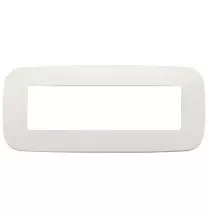 Placca Vimar Arke' Round 7 moduli Avorio 19687.83