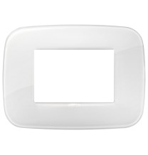 Placca Vimar Arke' Round 3 moduli Reflex Ghiaccio 19683.66
